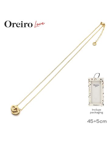 Collar Acero LAS OREIRO LOVE