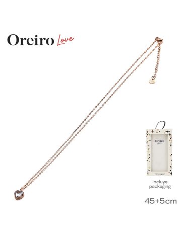 Collar Acero LAS OREIRO LOVE