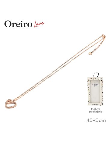 Collar Acero LAS OREIRO LOVE