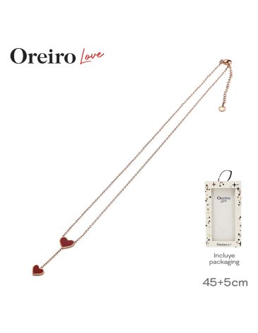 Collar Acero LAS OREIRO LOVE