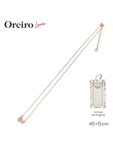 Collar Acero LAS OREIRO LOVE