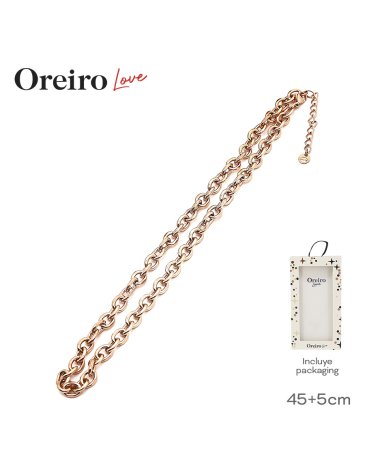 Collar Acero LAS OREIRO LOVE