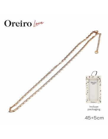 Collar Acero LAS OREIRO LOVE