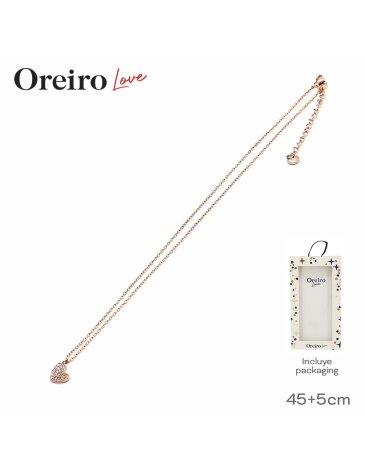 Collar Acero LAS OREIRO LOVE