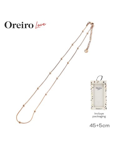 Collar Acero LAS OREIRO LOVE