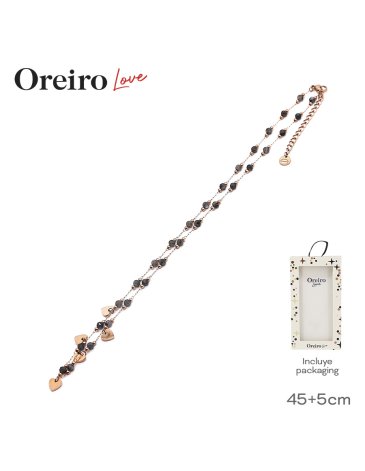 Collar Acero LAS OREIRO LOVE