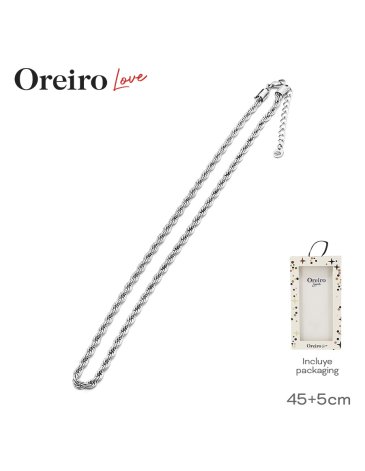 Collar Acero LAS OREIRO LOVE