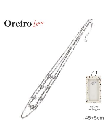 Collar Acero LAS OREIRO LOVE