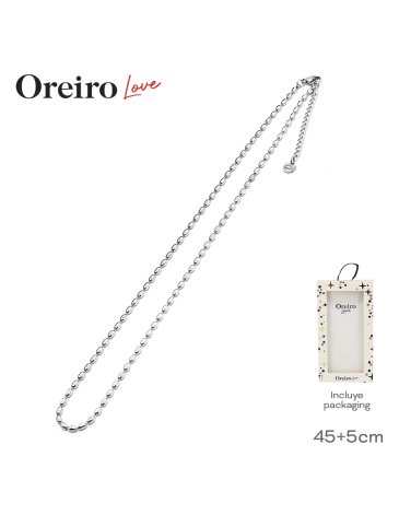 Collar Acero LAS OREIRO LOVE