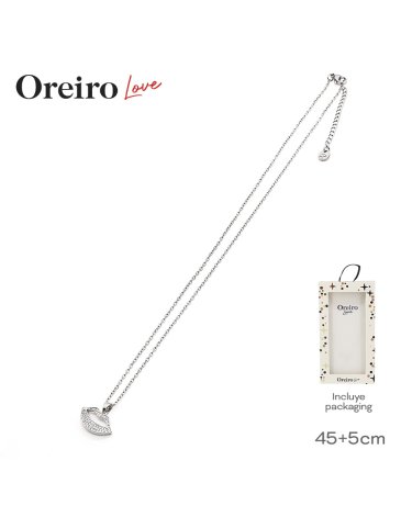 Collar Acero LAS OREIRO LOVE