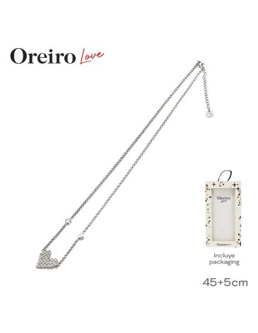 Collar Acero LAS OREIRO LOVE