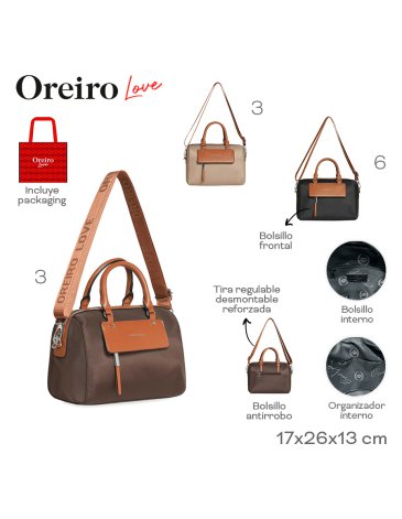 Cartera Oreiro Love LAS OREIRO LOVE