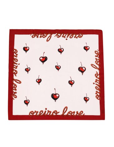 Pañuelo Doble faz, incluye pasapañuelo - LAS OREIRO LOVE