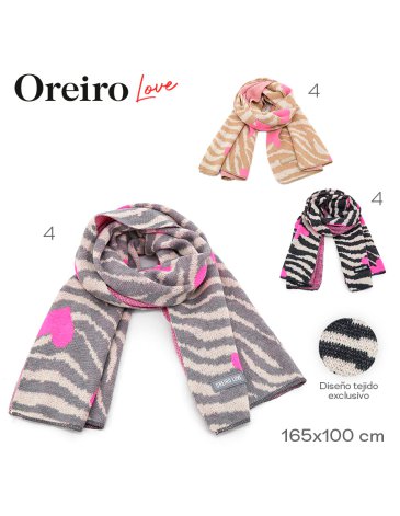 Bufanda Oreiro Love LAS OREIRO LOVE