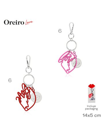 Llavero LAS OREIRO LOVE