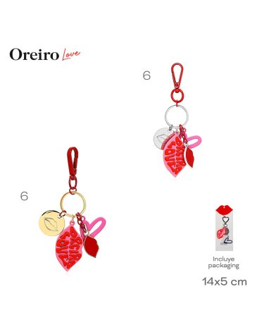 Llavero  LAS OREIRO LOVE