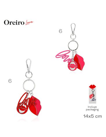 Llavero LAS OREIRO LOVE