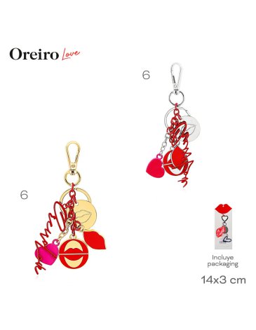Llavero  LAS OREIRO LOVE