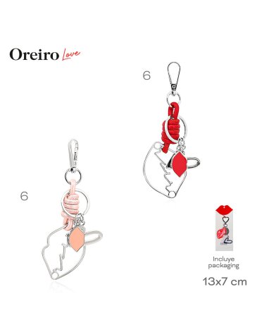 Llavero LAS OREIRO LOVE