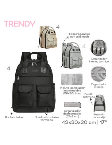 Mochila Maternal 17