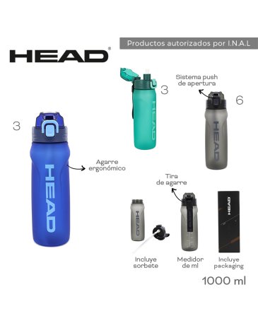 Botella 1000 ML HEAD