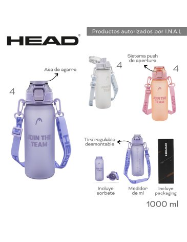 Botella 1000 ML HEAD