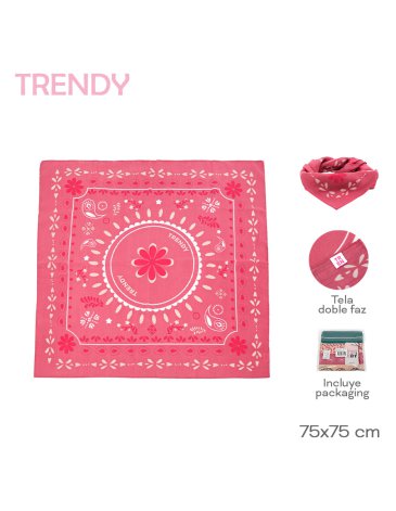Pañuelo Trendy 75 cm x 75 cm TRENDY
