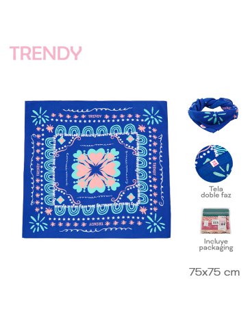 Pañuelo Trendy 75 cm x 75 cm TRENDY