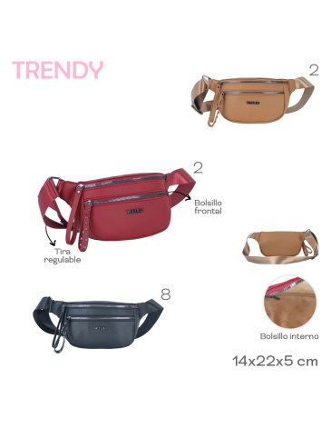 Riñonera PU TRENDY