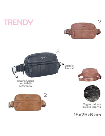 Riñonera PU TRENDY