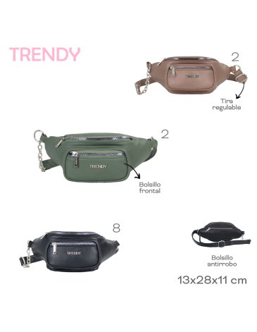 Riñonera PU TRENDY