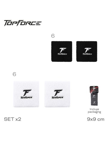 Muñequera Top Force set x 2 Top Force