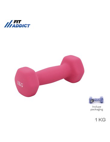 Mancuerna 1 KG FIT ADDICT