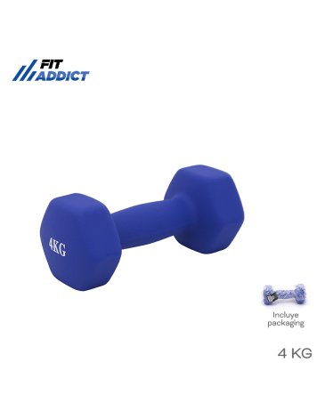 Mancuerna 4 KG FIT ADDICT