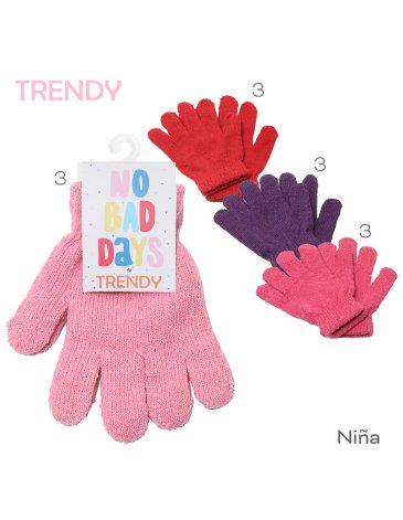 Guante Infantil x docena TRENDY
