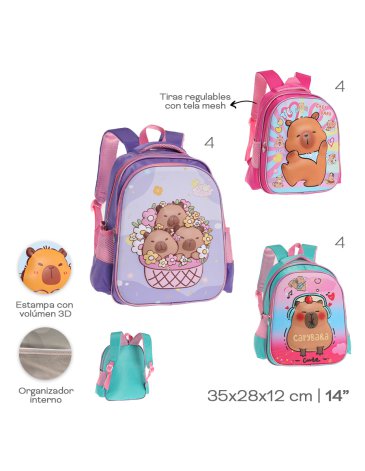 Mochila Infantil 14