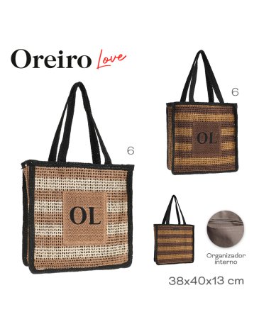 Bolso Playero Oreiro Love LAS OREIRO LOVE