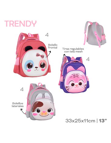Mochila Infantil 13