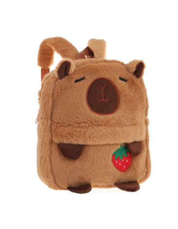 Mochila Infantil Peluche Capibara 11'' - TRENDY