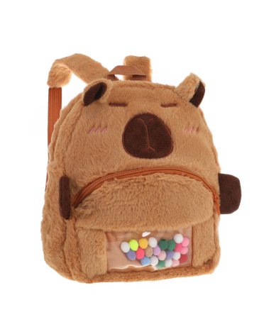 Mochila Peluche Capibara 12'' - TRENDY