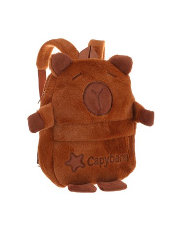 Mochila Infantil Peluche Capibara 12'' - TRENDY