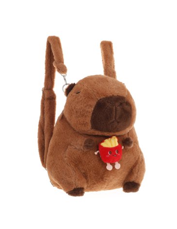 Mochila Peluche Capibara 13'' - TRENDY