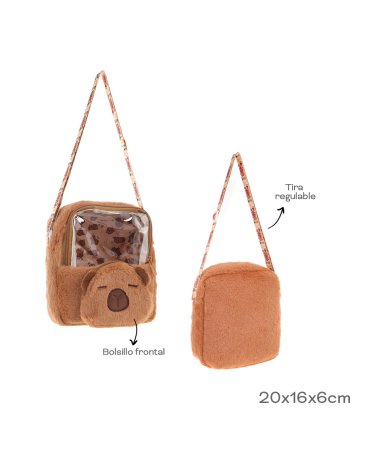 Carterita Peluche Capibara TRENDY