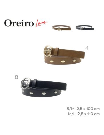 Cinturon Oreiro Love LAS OREIRO LOVE