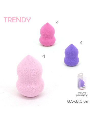 Esponja Maquillaje Trendy T2 TRENDY