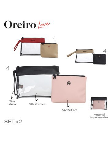 Portacosmetico Oreiro Love LAS OREIRO LOVE