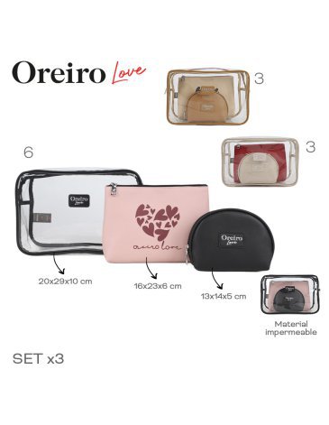 Portacosmetico Oreiro Love LAS OREIRO LOVE