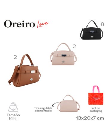 Cartera Oreiro LAS OREIRO LOVE