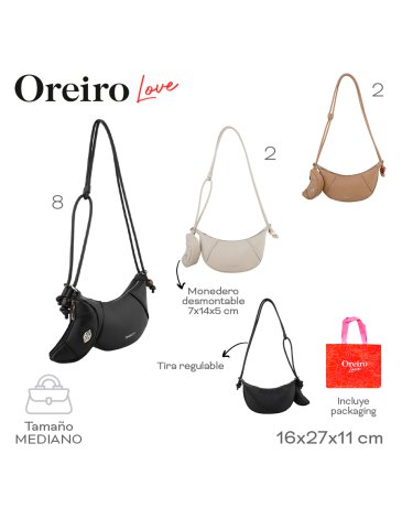 Cartera C/Monedero Oreiro LAS OREIRO LOVE