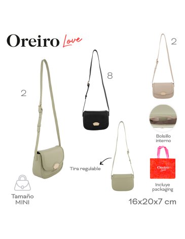 Cartera Oreiro LAS OREIRO LOVE